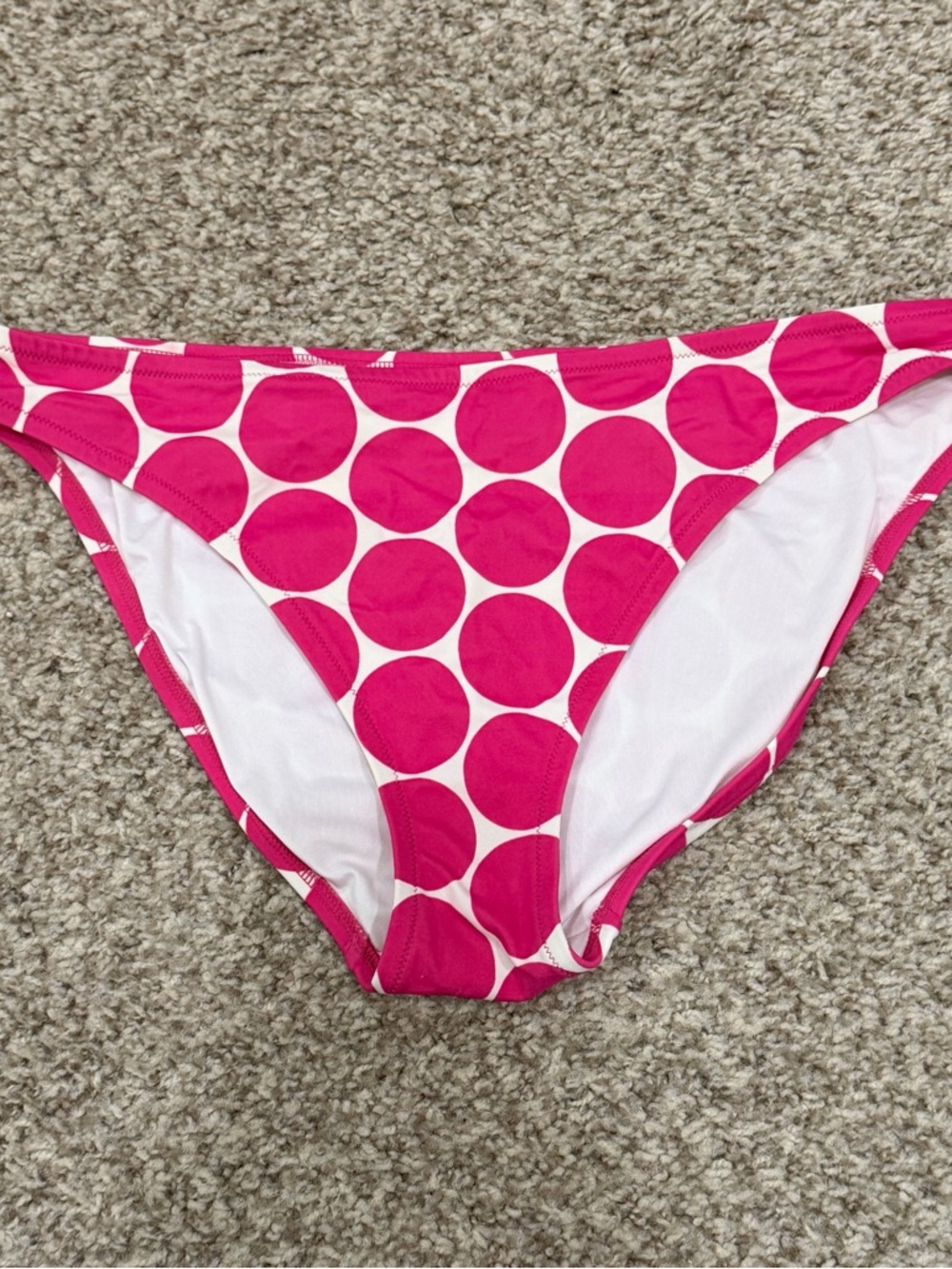 Vintage y2k mcbling hot pink Victoria’s Secret polkadot bikini bottom